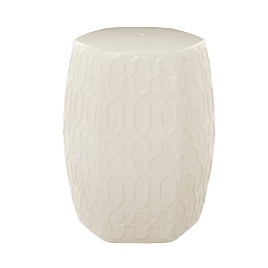 Ceramic Contemporary Accent Table